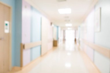 Soyut bulanıklık hastane ve klinik iç