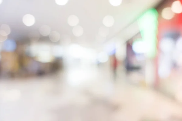 Bokeh shopping center e varejo loja — Fotografia de Stock