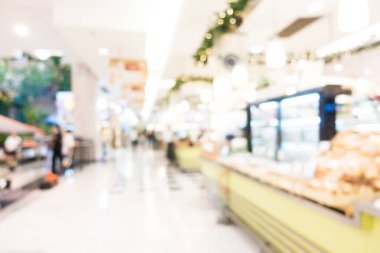 Soyut bulanık alışveriş merkezi