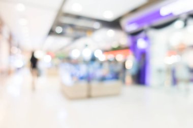 Soyut bulanık alışveriş merkezi