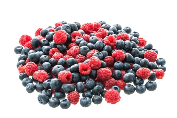 Blueberry dan buah Rasberry — Stok Foto