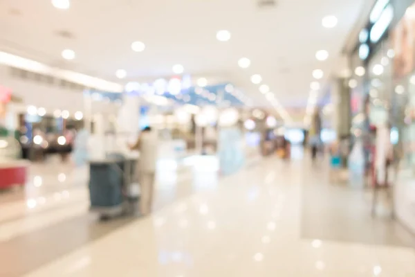 Centro comercial borrão — Fotografia de Stock