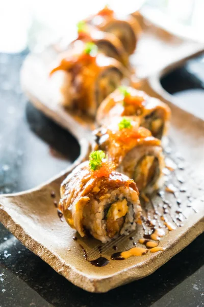 Del av färsk Sushi — Stockfoto
