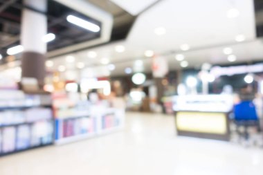 Soyut bulanık alışveriş merkezi