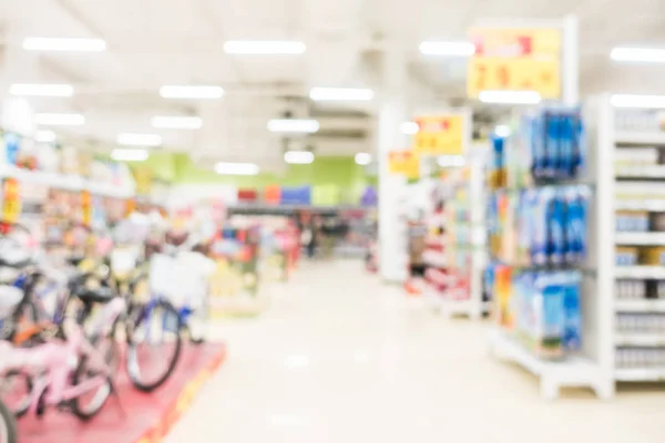 Abstracto desenfoque supermercado y tienda al por menor —  Fotos de Stock