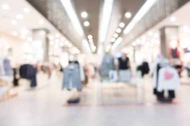 Soyut bulanık alışveriş merkezi