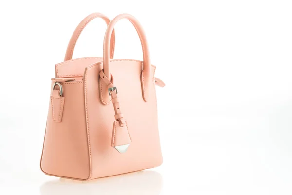 Fashion pink women handbag — Stock Photo, Image
