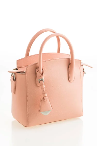 Mode rosa kvinnor handväska — Stockfoto