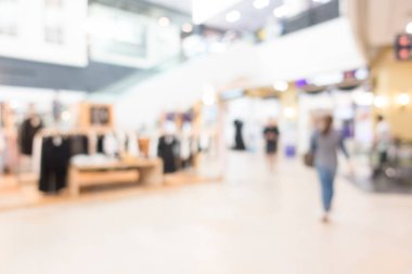 Soyut bulanık alışveriş merkezi