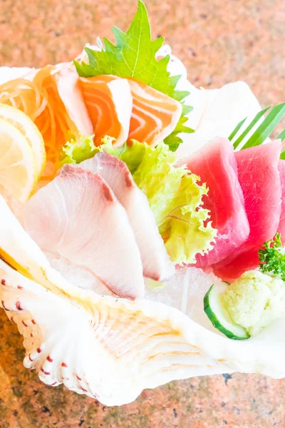 Rauwe en verse sashimi — Stockfoto