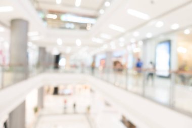 Soyut bulanık alışveriş merkezi