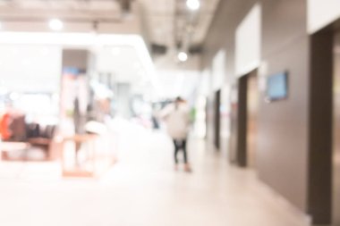 Soyut bulanık alışveriş merkezi