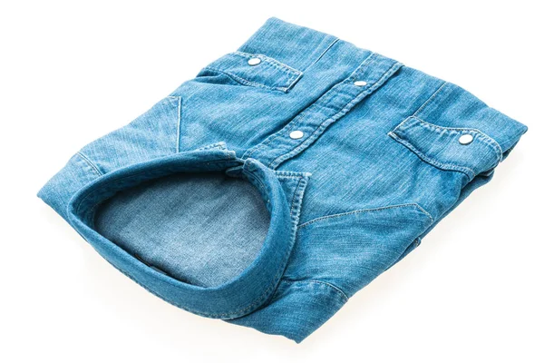 Jeans Hemd für Kleidung — Stockfoto