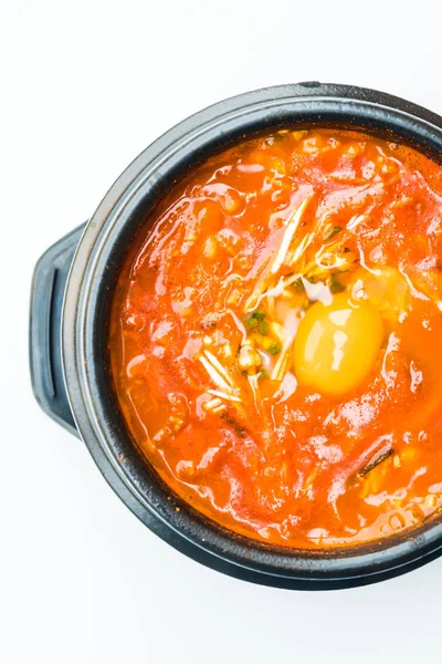Корея пряні суп — стокове фото