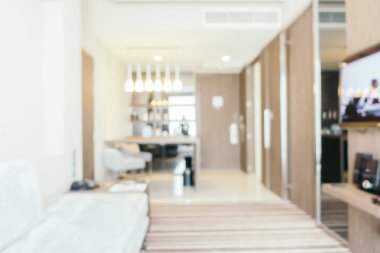 Soyut bulanıklık oturma odası