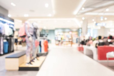 Soyut bulanık alışveriş merkezi