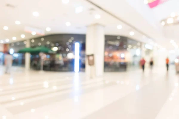 Centro comercial borrão — Fotografia de Stock