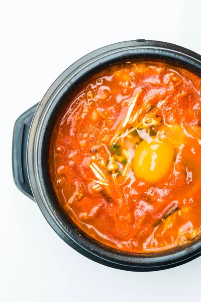 Sup pedas Korea — Stok Foto