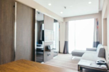 Soyut bulanıklık oturma odası