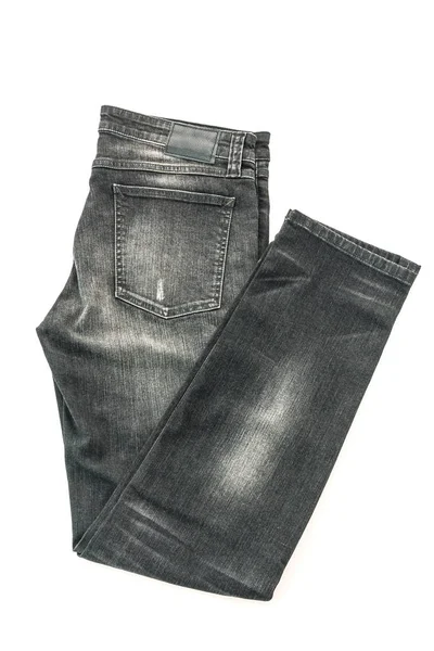 Брюки в чёрных джинсах — стоковое фото