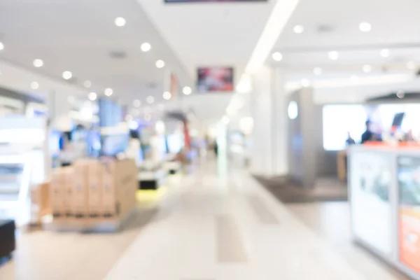 Centro comercial borrão — Fotografia de Stock