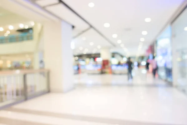 Centro comercial borrão — Fotografia de Stock