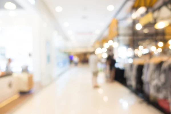 Centro comercial borrão — Fotografia de Stock