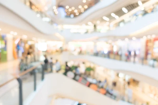 Centro comercial borrão — Fotografia de Stock