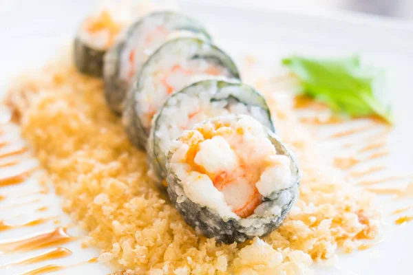 天妇罗寿司寿司 — 图库照片