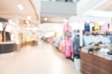 Soyut bulanık alışveriş merkezi