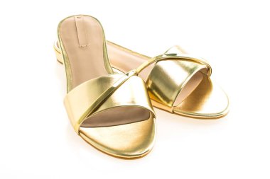 Güzel altın Sandalet Ayakkabı 