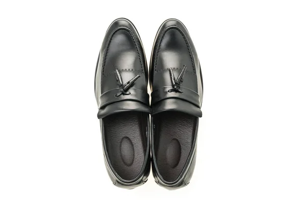 Gyönyörű luxus és alkalmi bőr férfi cipő — Stock Fotó