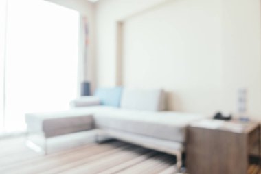 Soyut bulanıklık oturma odası