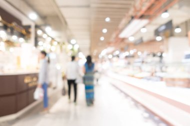 Soyut bulanık alışveriş merkezi