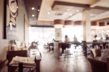 Bulanıklık kafe ve Restoran iç