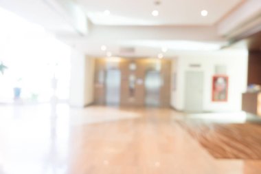 Bulanıklık otel soyut ve iç lobi