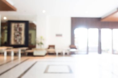 Bulanıklık otel soyut ve iç lobi
