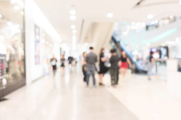 Centro comercial borrão — Fotografia de Stock