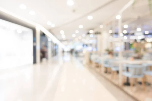 Centro comercial borrão — Fotografia de Stock