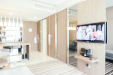 Soyut bulanıklık oturma odası