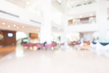 Bulanıklık otel soyut ve iç lobi