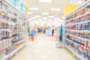 Soyut bulanık alışveriş merkezi