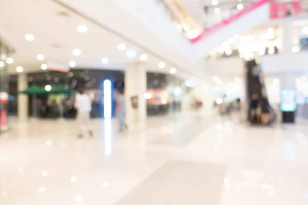 Centro comercial borrão — Fotografia de Stock