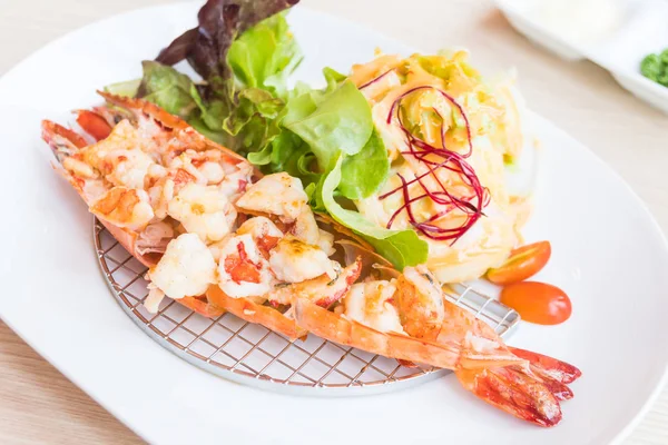 Carne de camarón y langostino — Foto de Stock