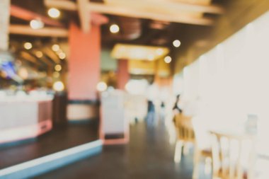 Soyut bulanıklık kahve dükkanı