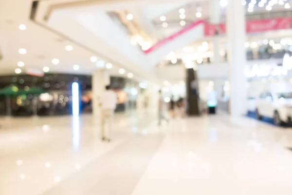 Centro comercial borrão — Fotografia de Stock