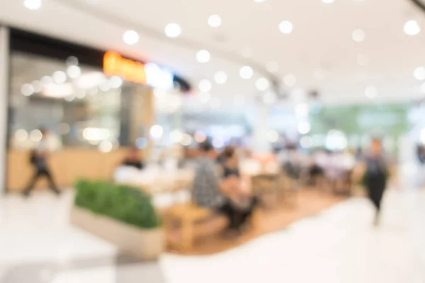 Centro comercial borrão — Fotografia de Stock