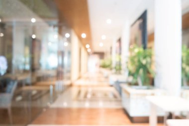 Bulanıklık otel soyut ve iç lobi