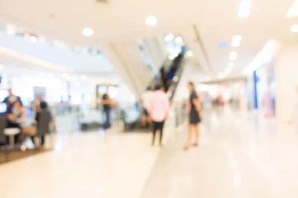 Centro comercial borrão — Fotografia de Stock