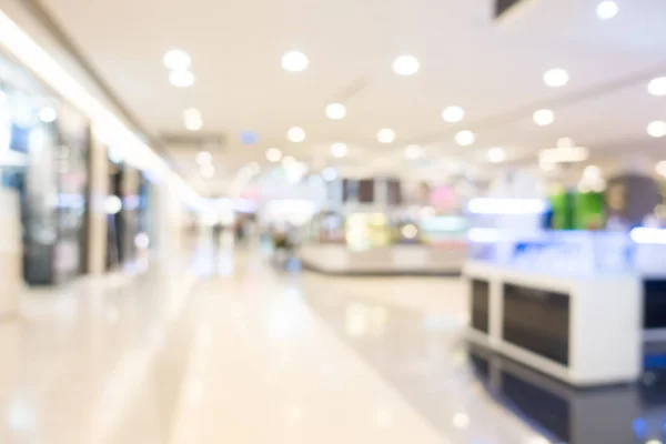 Centro comercial borrão — Fotografia de Stock